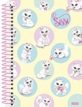 Caderno Espiral Grande SISSI Universitário 1 Matéria 80 Folhas - Animativa