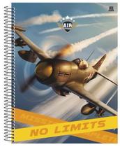 Caderno Espiral Grande Universitário Air Attack 1 Matéria 80 Folhas Capa Dura 3 Animativa Caderno Espiral Grande Universitário Air Attack 1 Matéria 80 Folhas Capa Dura 3 Animativa