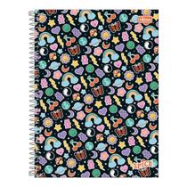 Caderno Espiral Grande Universitario Spice 20 Matérias Feminino/Masculino 320 Folhas Capa Dura Tilibra