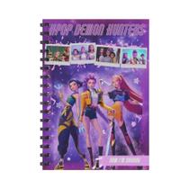 Caderno Espiral K-pop Demon Hunters Com Personagens De Anime Para Estudo, Presente, Material Escolar