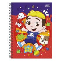 Caderno Espiral Luccas Neto 1 Matéria 80 folhas Capa Dura Caderno Espiral Luccas Neto 1 Matéria 80 folhas Capa Dura