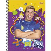 Caderno Espiral Luccas Neto Capa dura 1 Matéria 80 folhas