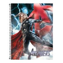 Caderno Espiral Marvel Avengers Thor 200 Folhas da Tilibra