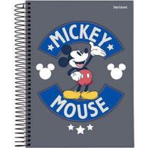 Caderno espiral mickey univ 1m 80fls starschool logo type Caderno espiral mickey univ 1m 80fls starschool logo type