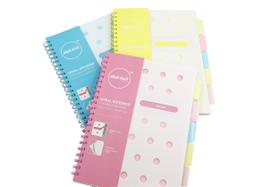 Caderno espiral Mukawa Microperfurado A4 100 folhas 80gsm
