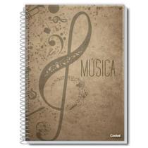 Caderno Espiral Música Universitário 96 Folhas Credeal Com Pauta Para Compor Caderno Espiral Música Universitário 96 Folhas Credeal Com Pauta Para Compor