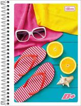 Caderno Espiral Peq. Capa Flexível 96 fls D+ Tilibra