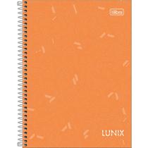 Caderno Espiral Pequeno 1/4 Lunix 160 Folhas Capa Dura Tilibra