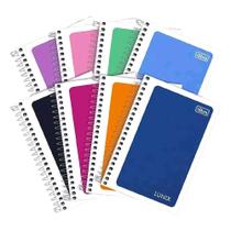 Caderno Espiral Pequeno 1/4 LUNIX Capa Flexível 48 Folhas 14x20cm - Tilibra