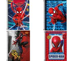 Caderno Espiral Pequeno 80 Folhas Spider Man Tilibra