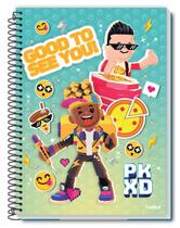 Caderno Espiral Pkxd 160 Folhas 10 Matérias Credeal