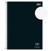 Caderno Espiral Quadriculado 1x1 Universitário ZIP 80 Folhas Tilibra