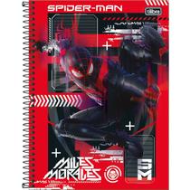 Caderno Espiral Spider Man Capa Dura 1 Matéria 80 Folhas