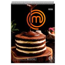 Caderno Espiral Superior de Receita 80 Fls Master Chef 2 - São D.