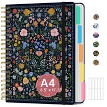Caderno Espiral Taja 5 Matérias 22x28 cm 280 Folhas Caderno Espiral Taja 5 Matérias 22x28 cm 280 Folhas