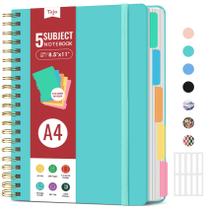 Caderno Espiral Taja 5 Matérias 280 Folhas A4 21,5x28 cm Caderno Espiral Taja 5 Matérias 280 Folhas A4 21,5x28 cm