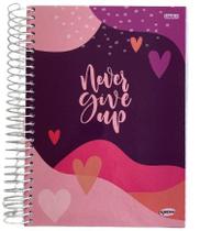 Caderno Espiral Tamanho Universitário 20 Matérias 400 Folhas Kbom Feminino São Domingos