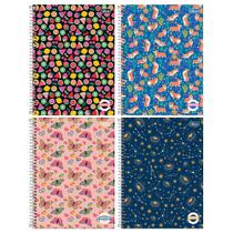 Caderno Espiral Tilibra Universitário Capa Dura Pepper 1 Matéria 80 Folhas - Embalagem com 4 Unidades (Sortidos) Caderno Espiral Tilibra Universitário Capa Dura Pepper 1 Matéria 80 Folhas - Embalagem com 4 Unidades (Sortidos)
