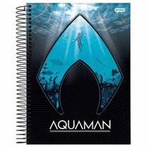 Caderno Espiral Univ. 1Mat. 96 Folhas Aquaman Capa2- Jandaia
