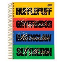 Caderno Espiral Univ CD 1 Matéria 96Fls Harry Potter Assinaturas Jandaia