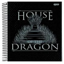 Caderno espiral univ cd 10x1 160fls got house of the dragon fsc jandaia 7297724 Caderno espiral univ cd 10x1 160fls got house of the dragon fsc jandaia 7297724