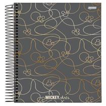 Caderno espiral univ cd 1x1 80fls mickey arts office fsc jandaia 71357 24