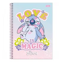 Caderno Espiral Universitário 1 Mat 80 Fls Stitch - Foroni
