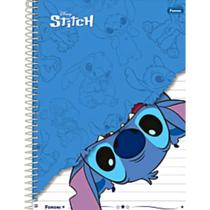 Caderno Espiral Universitário 1 Mat 80 Fls Stitch - Foroni