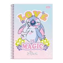 Caderno Espiral Universitário 1 Matéria Capa Dura Personagem Disney Stitch 80 Folhas - Foroni Caderno Espiral Universitário 1 Matéria Capa Dura Personagem Disney Stitch 80 Folhas - Foroni