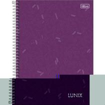 Caderno Espiral Universitário 1 Matéria Lunix 80 Folhas Tilibra