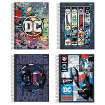 Caderno Espiral Universitário 10 Matérias 160 Folhas DC COMICS Caderno Espiral Universitário 10 Matérias 160 Folhas DC COMICS