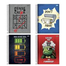 Caderno Espiral Universitario 10 Materias 160Fls Insano Jandaia Caderno Espiral Universitario 10 Materias 160Fls Insano Jandaia