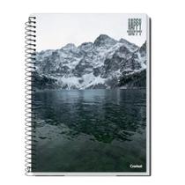 Caderno Espiral Universitário 10 Matérias 200 Folhas Happy Adventure CREDEAL