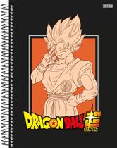 Caderno Espiral Universitário 10 Matérias Dragon Ball CD 160 Folhas Animativa