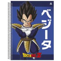 Caderno Espiral Universitário 10 Matérias Dragon Ball CD 160 Folhas Animativa