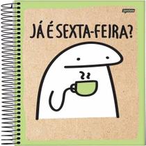 Caderno Espiral Universitário 10 Matérias Flork Jandaia Caderno Espiral Universitário 10 Matérias Flork Jandaia