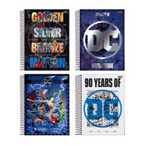 Caderno Espiral Universitário 10Materias 160Folhas DC COMICS Caderno Espiral Universitário 10Materias 160Folhas DC COMICS