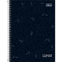 Caderno espiral Universitário 16 matérias 256 folhas Lunix Tilibra