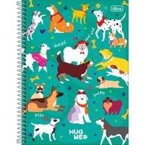 Caderno Espiral Universitário 20 Matérias 320 Folhas Capa Dura HUG ME Tilibra