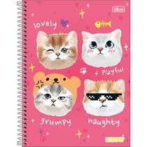 Caderno Espiral Universitário 20 Matérias Show Feminino/Masculino 320 Folhas Capa Dura Tilibra