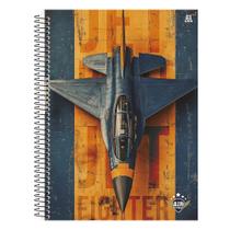 Caderno Espiral Universitário Air Attack Aviação Capa Dura 10 Matérias 160 Folhas Animativa Caderno Espiral Universitário Air Attack Aviação Capa Dura 10 Matérias 160 Folhas Animativa