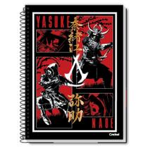 Caderno Espiral Universitário Capa Dura 1 Matéria 80F Assassins Creed CREDEAL