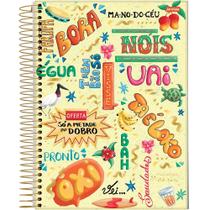 Caderno Espiral Universitário Capa Dura 1 Matéria 80F Passaporte Brasil JANDAIA Caderno Espiral Universitário Capa Dura 1 Matéria 80F Passaporte Brasil JANDAIA