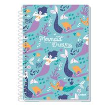 Caderno Espiral Universitário Capa Dura 10 Matérias 200 Folhas My Collection Feminino CREDEAL Estampa 9 Caderno Espiral Universitário Capa Dura 10 Matérias 200 Folhas My Collection Feminino CREDEAL Estampa 9