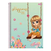 Caderno Espiral Universitario Capa Dura 15 Matérias Foroni Judy 240 Folhas - Embalagem com 2 Unidades Caderno Espiral Universitario Capa Dura 15 Matérias Foroni Judy 240 Folhas - Embalagem com 2 Unidades