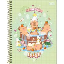 Caderno Espiral Universitário Capa Dura 80 Folhas 1 Matéria Capyclub TILIBRA Estampa 2 Caderno Espiral Universitário Capa Dura 80 Folhas 1 Matéria Capyclub TILIBRA Estampa 2