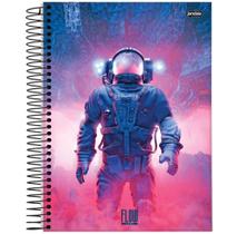 Caderno Espiral Universitário Capa Dura 80 Folhas Flow 1 Matéria Jandaia 2024