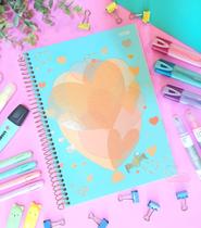 Caderno Espiral Universitário Capa Dura Passion 1 Matéria 80 Folhas Animativa