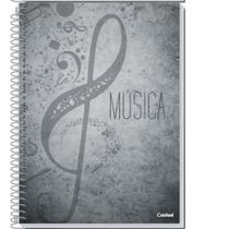 Caderno espiral universitário de música 96 folhas credeal Caderno espiral universitário de música 96 folhas credeal