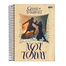 Caderno Espiral Universitário Game of Thrones 1 Matéria 80 Folhas JANDAIA